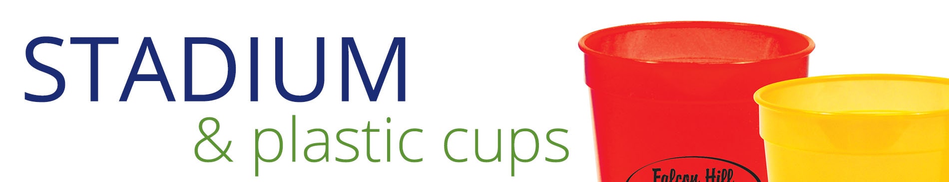 Stadium Cups, Plastic Cups & Misc Drinkware
